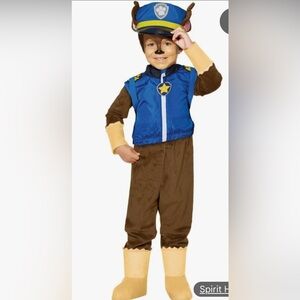 Paw patrol chase costume size 3/4